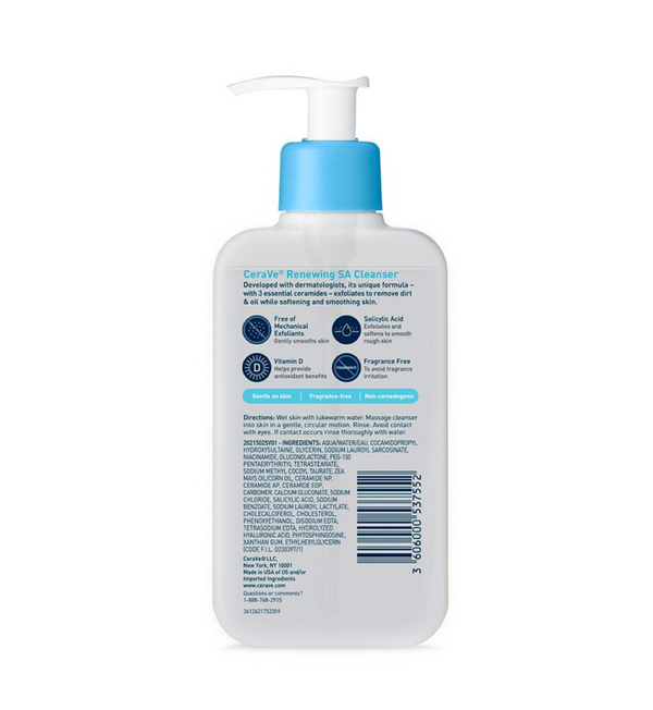 CeraVe Renewing SA Cleanser 237 ml